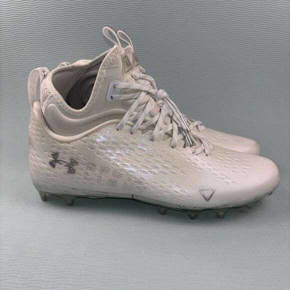 Under Armour Spotlight Lux MC 2.0 Football Cleats Men's Size 11 3025082-100 NWOT - Picture 1 of 9